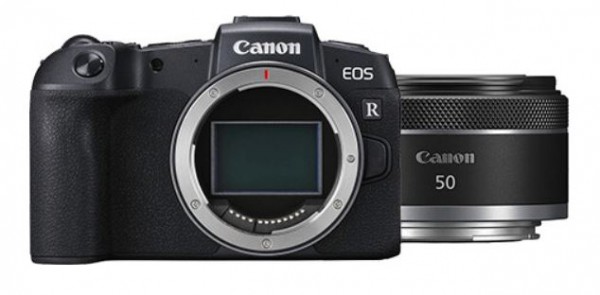 Canon EOS RP + RF 50/1,8 + SD 64GB