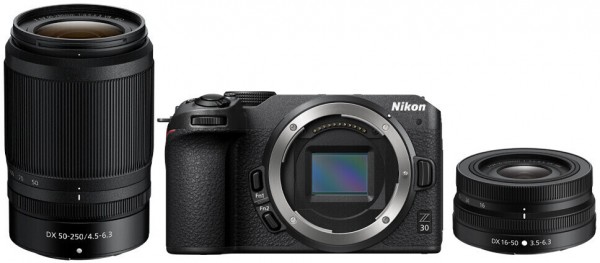 Nikon Z 30 DZ KIT + 16-50 + DX 50-250 Preis nach 150,- Sofortrabatt