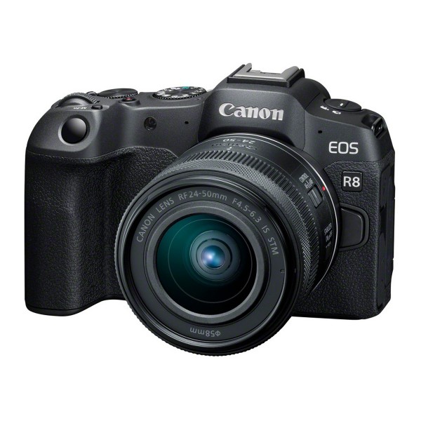 Canon EOS R8+RF 4,5-6,3/24-50 mm IS STM jetzt vorbestellen!