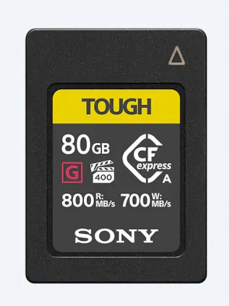 Sony CFexpress Typ A| 80GB |R800/W700 MB/S Tough