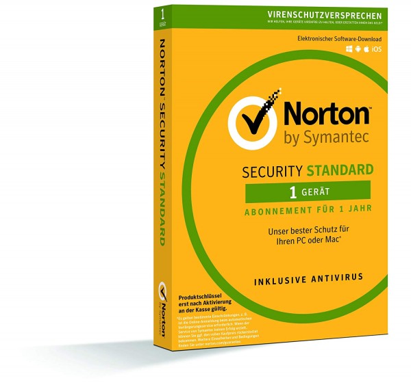 Norton Security Standard 1 Gerät 1 Jahr ESD Key